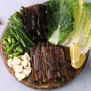 (맛딜)구룡포과메기 완전 손질 야채세트 10미(20쪽)_실링포장/야채포함