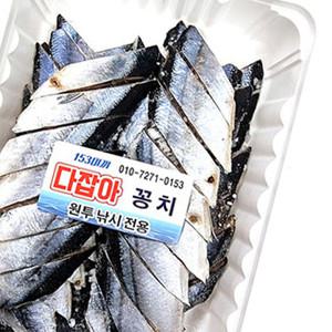 원투 낚시 미끼 염장 꽁치