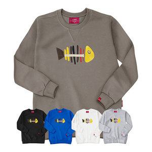 엘라모 3M 버튼피쉬 맨투맨 남녀공용 빅사이즈 S~4XL