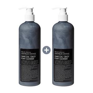차콜 크레이지 폼클렌징 500ml 2개