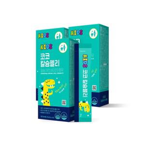 키즈 코코 칼슘젤리 3박스(30포) /아연,비타민D 함유