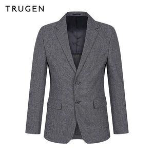 [트루젠]   폴리 잔조직 투버튼 자켓 TGAS2 MJK900 _P318767113