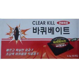 CLEAR KILL 베이트 큰바퀴벌레용 4.5g x 6P WDB19E8