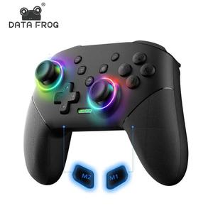 DATA FROG 무선 컨트롤러 S80 닌텐도 스위치 라이트 콘솔 프로 게임컨트롤러