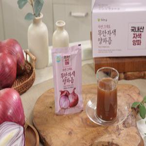 시즌2 국내산 자색 양파즙, 총140팩,100mlx1팩