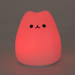 [XBG97712]인테리어조명 말랑냥이 무선 실리콘 무드등 l