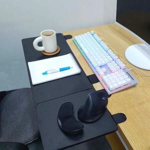 방콕연구소 책상연장선반 확장 키보드 거치대 받침 테이블 대형