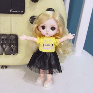 [XBGHM1LN]미니돌 베이비 관절인형 스칼렛 블랙 선물용