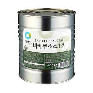 [XBG83752_47]청정원 바베큐 소스 1호 3 3kg 양념