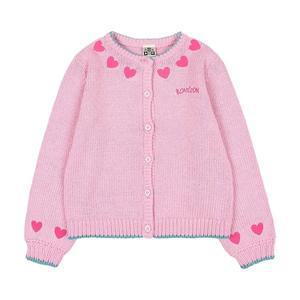 [BONTON]여아 하트 포인트 가디건