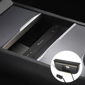 티파츠 테슬라 센터콘솔 멀티 허브 모델Y 주니퍼 모델3 하이랜드 60W GaN 초고속 다중 충전 LED