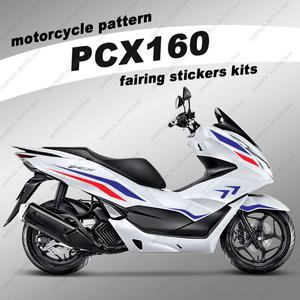 오토바이 액세서리 라인 패턴 스티커 페어링 키트 오토바이 장식 및 보호 데칼 혼다 PCX 160 용
