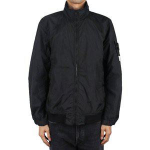 [스톤아일랜드] 25SS 남성 크링클랩스 와펜 패치 자켓 블랙 K1S154100037 S0A23 V0029