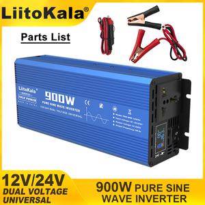 리토칼라 차량 에너지 저장용 인버터 태양 셀 출력 전력 1800W 12V 24V 900W 210V 220V