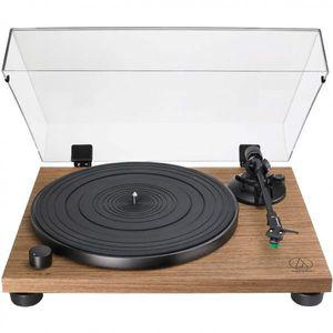 오디오테크니카 AT-LPW40WN 메뉴얼 벨트 드라이브 턴테이블 2단 Dynamic Anti-Skate Control, Carbon-Fiber