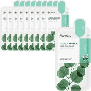메디힐 에센셜 마스크10P Mediheal Essential Mask 10 sheets 마데카소시드 트러블 에센스 세럼 테카시카