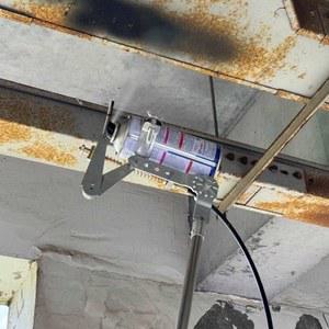 고층 락카 스프레이 폴대 스크레이퍼 페인트 지지 폴연장 1 7미터 컬러 2 1미터 장대
