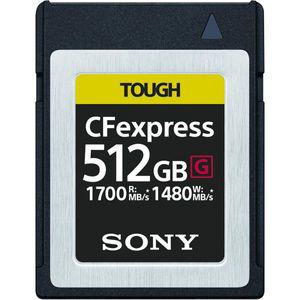 SONY Cfexpress 터프 메모리 카드 512GB