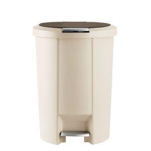 업소용 대용량 휴지통 1p 페달 재활용분리수거함 45L쓰레기통 50L 투버튼