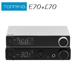 TOPPING E70 디코더+ L70 헤드폰 앰프 + XLR 케이블 콤보