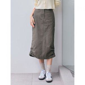 탑텐 여성 나일론 파라슈트 스커트MSE2RS2204