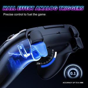 [누리음향]Playstation 5 무선 컨트롤러 용 Bluetooth 게임 패드 터보 듀얼 센스 진동 프로그래밍이있는 Ps