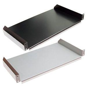 랙케이스선반 FS-BLACK 전면선반 블랙 1U 48mmX47mm