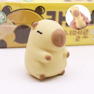 [기타]카피바라 말랑이 만득이 스퀴시 심신안정 손 장난감 인형 스트레스볼 못생긴인형