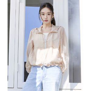 [매장정품] CELEBSHOP EDITION 25SS 글 시스루 후드 점퍼 2053180127 774066