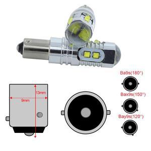 차량용 LED 백업 후진등 테일 전구  H21W BAY9S  폭스바겐 골프 MK7 VII  7 R-라인 (2013 업) 용  2 개
