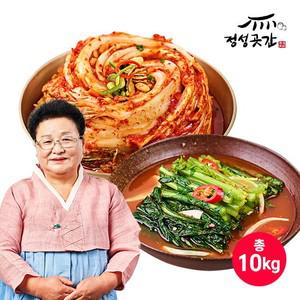 강순의명인 포기김치 8kg, 열무김치 2kg
