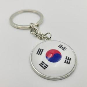 K굿즈 한류굿즈 선물 태극기뱃지3 + 태극기열쇠고리3