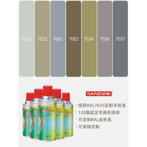 내화 페인트 스프레이 코팅 폴리우레탄 350ML 스프레이기계 머신 스타코건 진흙 RAL7035멜란지그레이 모르타르 분무기
