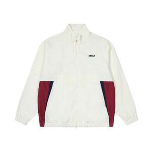 FC 바르셀로나 클래식 라인 바람막이 아이보리 FC Barcelona Classic Line Wind Jacket Ivory