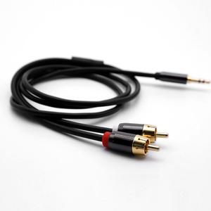 스테레오 3.5mm to 2RCA 스피커 앰프 OFC 연결케이블
