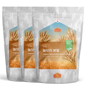 닥터비옴 유기농 늘보리 가루 300g x 3개 압맥 보리유기농 오가닉 늘보리 100% 국산 압맥 베이킹 무농약
