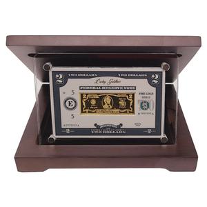 순금2달러 3.75g(1돈,한돈) 골드바 금카드 순금카드 기념 액자 선물