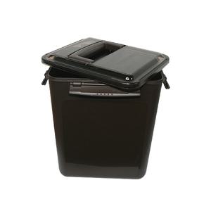 삼성 김치냉장고 김장 김치 보관 용기 김치통 - 삼성 잠금이 10.8L(다크초코색-투명뚜껑)