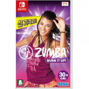 [중고] [스위치] 줌바 번잇업 신가격판 (한글판) ZUMBA BURN IT UP 정식발매 닌텐도 정품칩 NS SWITCH