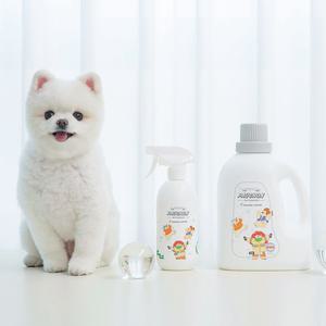 뽀숑 강아지 고양이 탈취제 2.5L+500ml 리필 세트 무향 무살균제 강력탈취 반려동물 애견 오줌냄새제거
