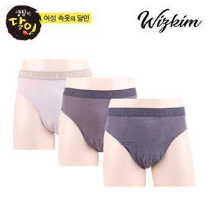 [기타]스와로 남성 인견 삼각팬티 브리프 여름 팬티 남자 속옷세트 3매입 SMPDV-582