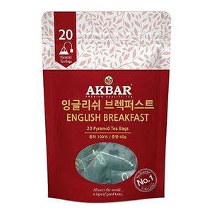 아크바 블랙퍼스트홍차 클래식홍차 홍차 아크바티 삼각티백차 20티백 잉글리쉬 브렉퍼스트