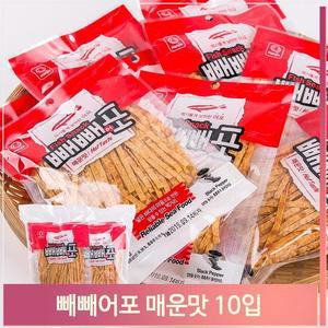 대용량 빼빼어포 매운맛 24g 10입 어른 간식 술안주