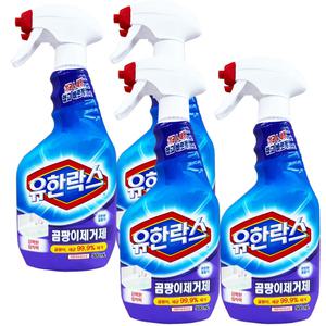 유한락스 곰팡이 제거제 500ml 4개
