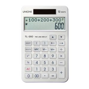 유니원 일반계산기 TL-250 Ver 2.0 / 수식표현 계산기 / 2줄계산기
