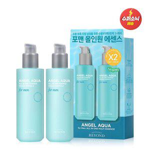 [비욘드]엔젤아쿠아 포맨 올인원 에센스 200ml 더블 기획