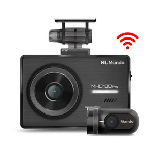 HL 만도 MHD100 128G WiFi 2채널 블랙박스 자가장착(리더기)포함 초절전 ADAS 음성녹음 무상AS 2년/전국 AS