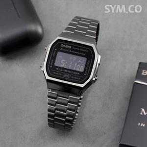 정품 스타샵 A168WGG-1B 카시오 남성 시계 c64