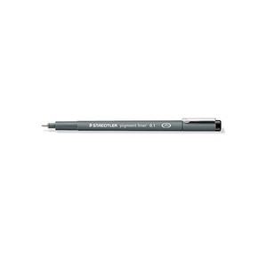 피그먼트라이너펜 흑 0.1 308 01-9 1자루 STAEDTLER