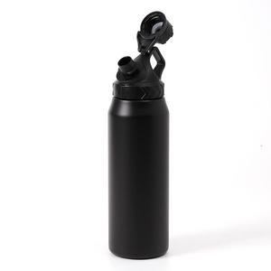 [OFM74PO4]이시아르 블랙 이중스테인리스 보온병 900ml